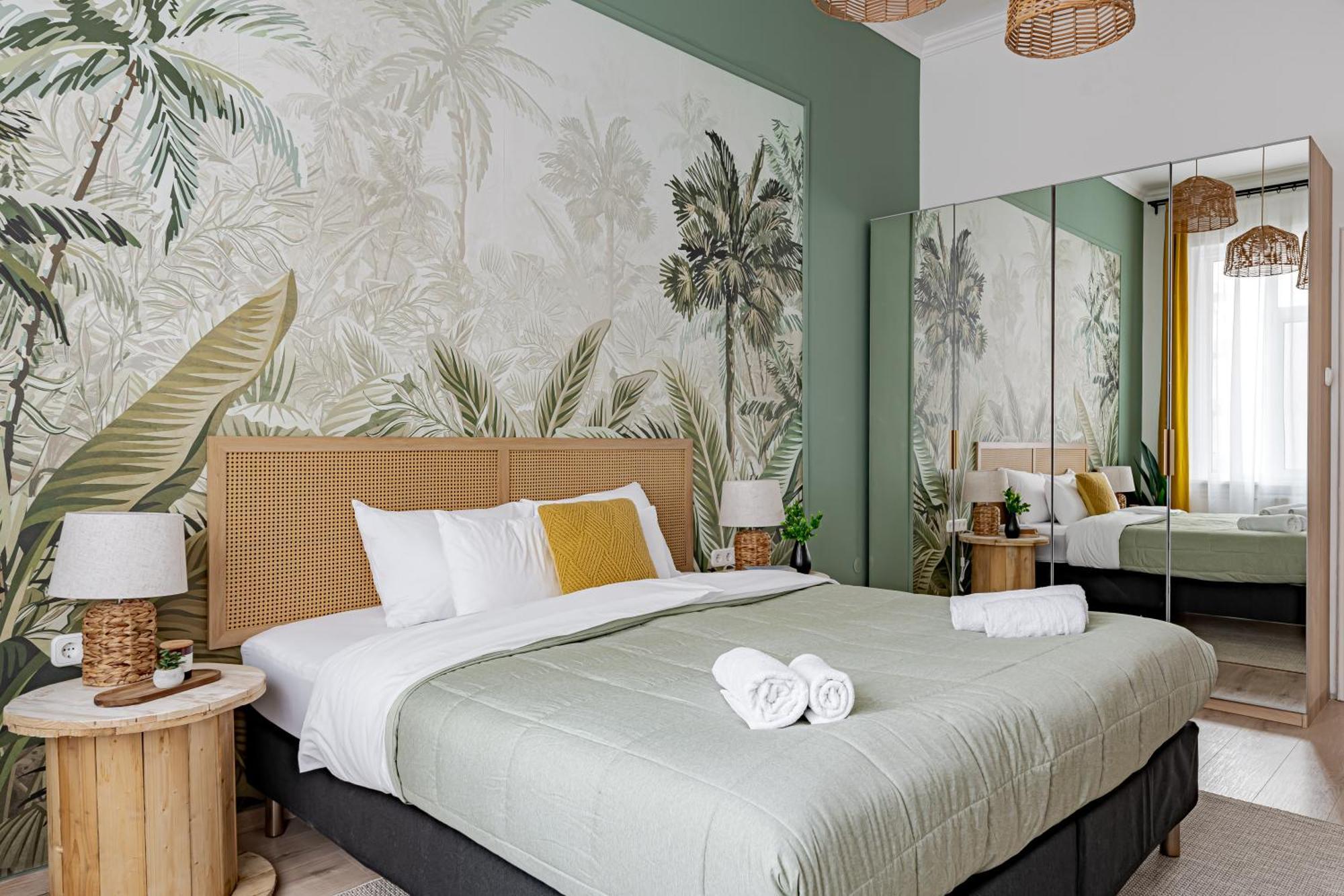 Jungle Aesthetics Downtown Apartman Aircon And Garage Parking Budapeşte Dış mekan fotoğraf