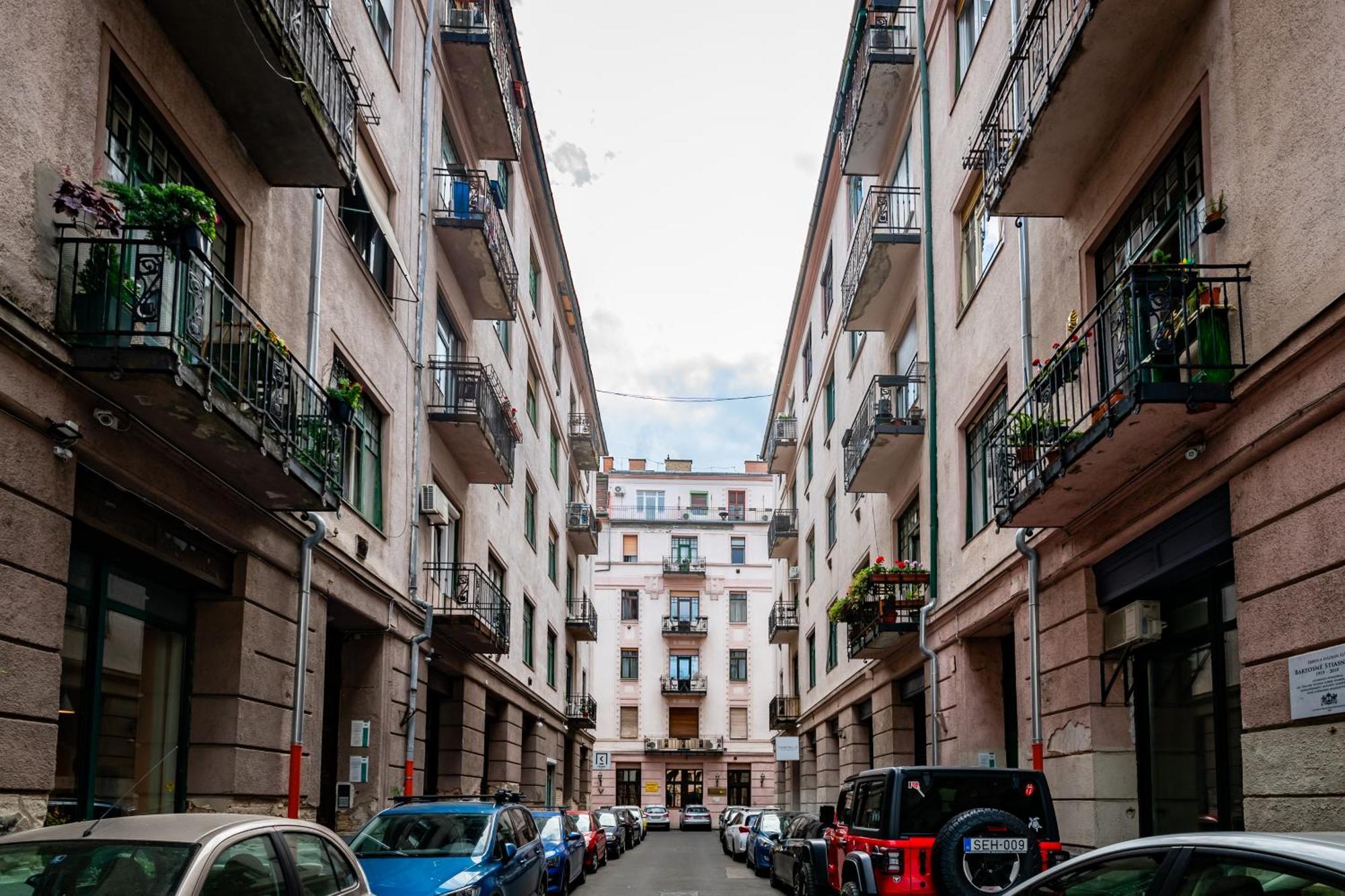 Jungle Aesthetics Downtown Apartman Aircon And Garage Parking Budapeşte Dış mekan fotoğraf
